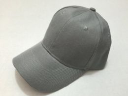 Solid Dark Gray Ball Cap