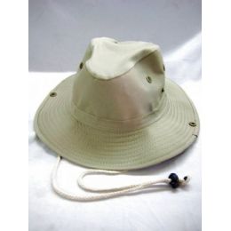 96 Wholesale Solid Color Boonie Hat 2 Colors