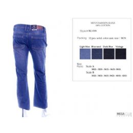 12 Pieces Mens Trendy Jeans Sizes 30-38 - Mens Jeans