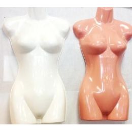 36 Pieces Half Body Plastic Mannequin/ Dress Models - Displays & Fixtures