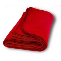 30 Pieces Fabric: Polar Red Color Fleece - Fleece & Sherpa Blankets