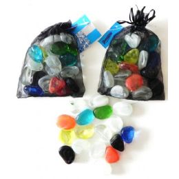 48 Units of Decorative Assorted Shapes Glass Beads - Craft Beads