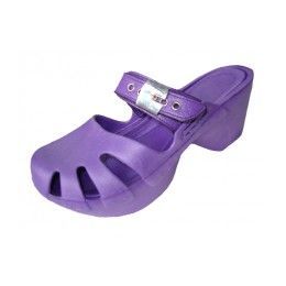 18 Wholesale Women Wedge Sandals Purple Color Only