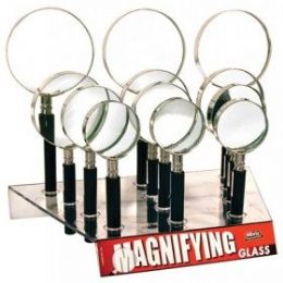 48 Bulk Seevix Magnifying Glasses 12ct