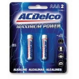 48 Wholesale Acdelco Alkaline Aaa - 2 Piece
