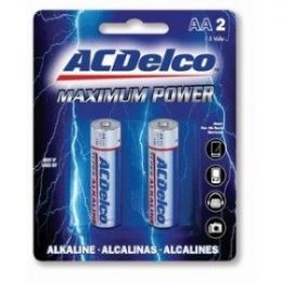 48 Wholesale Acdelco Alkaline Aa - 2 Piece
