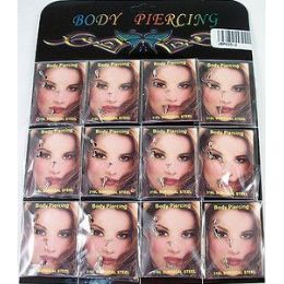48 Pieces Body Piercing/ Body Jewelry - Body Jewelry