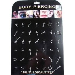 126 Pieces Body Jewelry/ Body Piercing - Body Jewelry