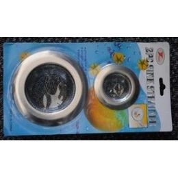 48 Wholesale Stainless Steel Sink Strainer - 2pc/card