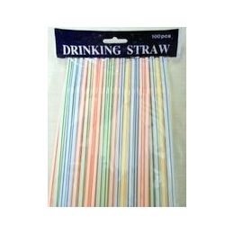 48 Units of Bendable Drinking Straw - Straws and Stirrers