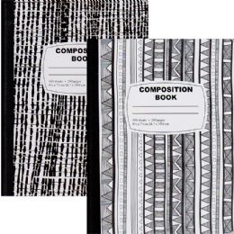 48 Pieces Designer Composition Books - 100 Sheets - Notebooks