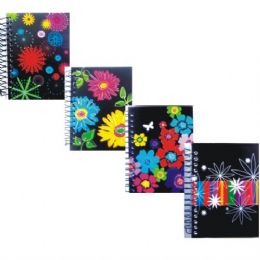 48 Pieces Designer Poly Fat Book Full Bloom - Notebooks
