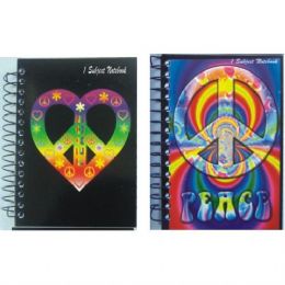 48 Pieces 1 Subject Love And Peace Notebook - Notebooks