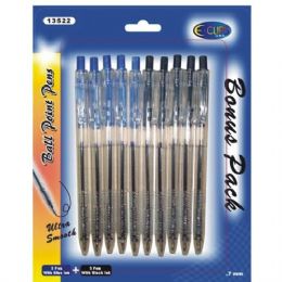 48 Pieces Bonus Pack Ball Point Pen 10pk - Pens