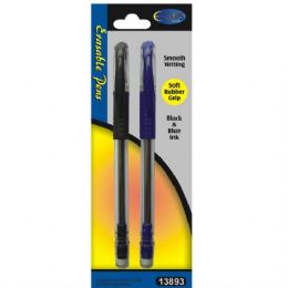 48 Wholesale Erasable Pens, 2 Pack