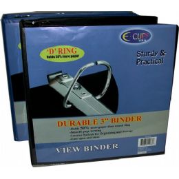 8 Wholesale 3" Pvc View Binder W/ D Ring