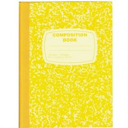 48 Pieces Yellow Composition Notebook - Notebooks
