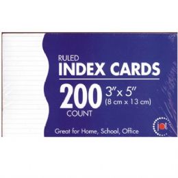 60 Bulk Index Cards 3x5 White 200ct