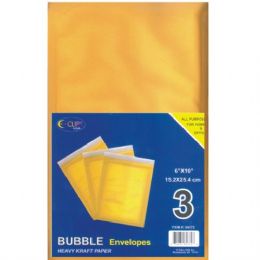 48 Wholesale Bubble Mailers - 6" X 10" - 3 Pack
