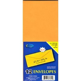 48 Wholesale Kraft Envelopes # 11 12 Pack