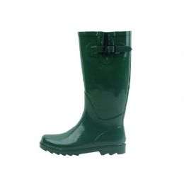 12 Wholesale Dark Green Rainboots