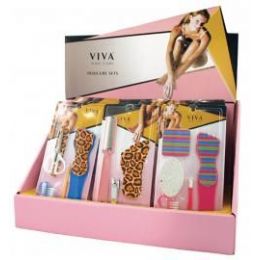 144 Pieces Viva Nail Care Pedicure Set (4 Displays) - Manicure and Pedicure Items