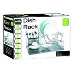 4 Wholesale Stainless Steel 2 Tier Dish Rack