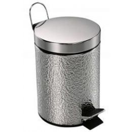 6 Pieces 3 Liter Deluxe Stainless Steel Step Can - Waste Basket