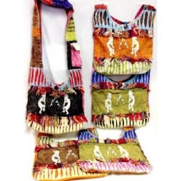 5 Wholesale Nepal Hobo Bags With Guys Dancing With The Music Design