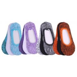 60 Wholesale 3 Pack Ladies Foot Liners Assorted Colors