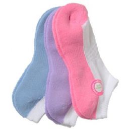 48 Pairs Women 3 Pack Cushion Anklet Sock - Womens Ankle Sock