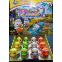 72 Pieces Wind Up Happy Duck Toy - Toy Sets