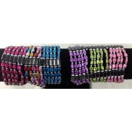 120 Wholesale Magnetic Hematite Bean Shaped Wraped Necklace/ Bracelet