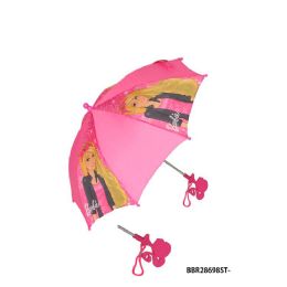 24 Wholesale Barbi Doll Umbrella