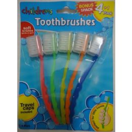 36 Wholesale 5pc Kids Toothbrush