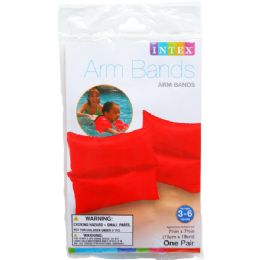 72 Wholesale Arm Bands In Pegable Poly Bag
