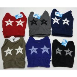 12 of Knitted Hat With Horns Starry Eyes