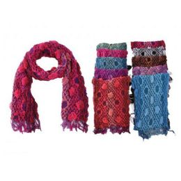 48 Pieces Ladies Floral Scarf - Winter Scarves