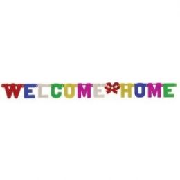 240 of Ltr Banner Welcome Home 4.25x48