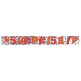 240 Wholesale Foil Banner Surprise! 4x70