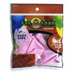 144 Wholesale Fat Toad 6ct 12" Baby Girl