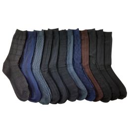 60 Wholesale Men's 3 Pack Dress Sock