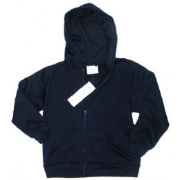 12 Wholesale Boys 4 - 7 FulL-Zip Hooded Fleece