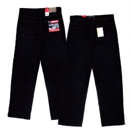 14 Wholesale Big Men's 5-Pocket Ring Spun Denim Jeans