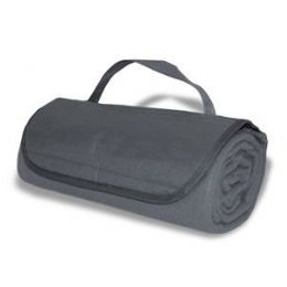 36 Wholesale RolL-Up Blankets Grey Color