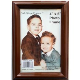 48 Pieces Plastic 4 X 6 Picture Frame Brown - Picture Frames