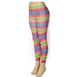 36 Pieces Women Rainbow Leggings - Womens Leggings