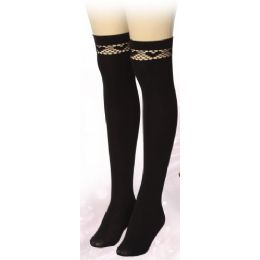 36 Pairs Ladies Knee High With Hearts - Womens Knee Highs