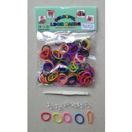 144 Units of 100pk Loom Bands [multicolor] - Bracelets