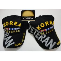24 Units of Korea Veteran [large Letters] - Military Caps